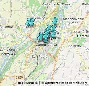 Mappa Via XXXIII Reggimento Fanteria, 12100 Cuneo CN, Italia (0.8275)