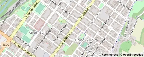 Mappa Cuneo