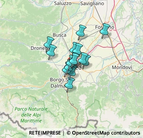 Mappa Corso Vittorio Emanuele Secondo, 12100 Cuneo CN, Italia (6.656)