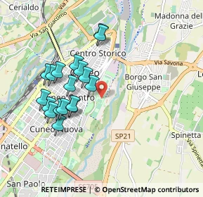 Mappa Via Mondovi', 12100 Cuneo CN, Italia (0.88167)