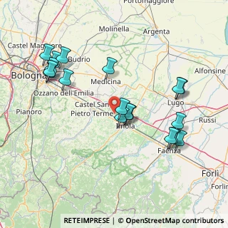 Mappa Via Busa, 40026 Imola BO, Italia (16.86833)