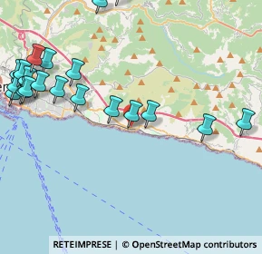 Mappa Via Giovanni Bettolo, 16167 Genova GE, Italia (5.4585)