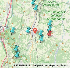 Mappa Via Giardino, 40065 Pianoro BO, Italia (4.06545)