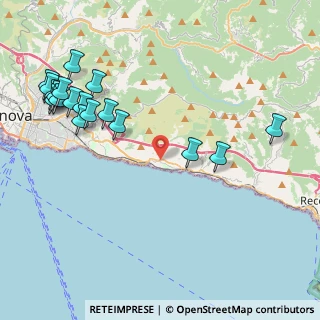 Mappa SS 1 Via Aurelia, 16167 Genova GE, Italia (5.24222)