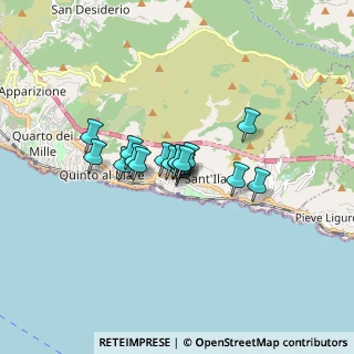 Mappa SS 1 Via Aurelia, 16167 Genova GE, Italia (0.95529)