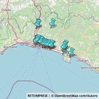 Mappa Via Bartolomeo Pagano, 16167 Genova GE, Italia (8.41789)