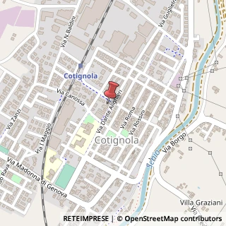 Mappa Via D. Alighieri, 30, 48032 Cotignola, Ravenna (Emilia Romagna)