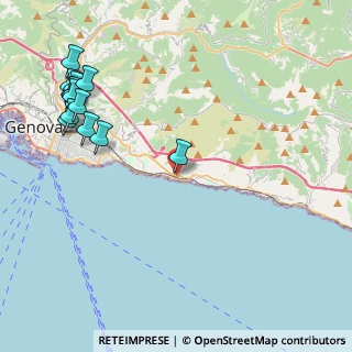 Mappa SS 1 Via Aurelia, 16166 Genova GE, Italia (5.50846)