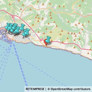 Mappa SS 1 Via Aurelia, 16166 Genova GE, Italia (5.78667)