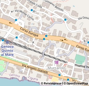 Mappa Via A. Nervi Sigimbosco, 16166 Genova GE, Italia (0.13077)