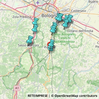 Mappa Via Grillini, 40065 Pianoro BO, Italia (7.24222)