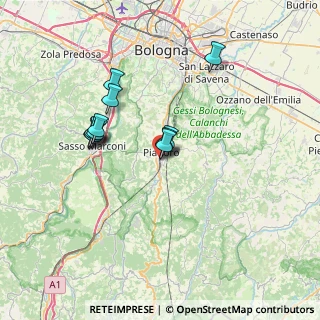 Mappa Via Grillini, 40065 Pianoro BO, Italia (6.02)