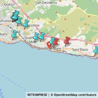 Mappa Via Bolzano, 16166 Genova GE, Italia (2.73429)