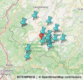 Mappa Via Costa di Sopra, 42030 Ramiseto RE, Italia (11.106)