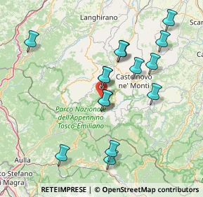 Mappa Via Costa di Sopra, 42030 Ramiseto RE, Italia (15.172)