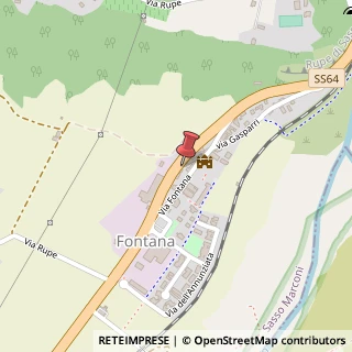 Mappa Via fontana, 40037 Sasso Marconi, Bologna (Emilia Romagna)