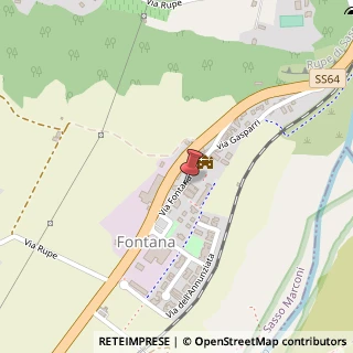 Mappa Via Fontana, 51, 40037 Sasso Marconi, Bologna (Emilia Romagna)