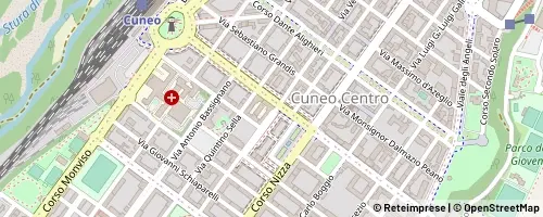 Mappa Cuneo