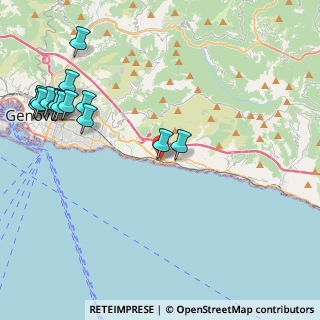Mappa Via A. Nervi Sigimbosco, 16166 Genova GE, Italia (5.44571)