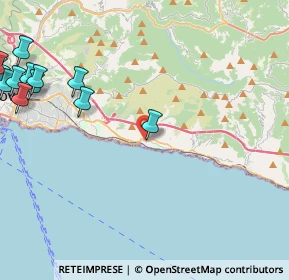 Mappa Salita Domenico Morelli, 16167 Genova GE, Italia (6.60154)