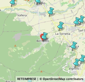 Mappa Via XXV Aprile, 12010 Bernezzo CN, Italia (3.506)
