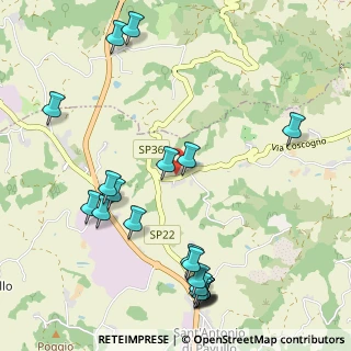 Mappa Via Coscogno, 41026 Pavullo nel Frignano MO, Italia (1.325)