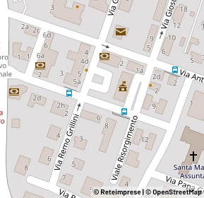 Mappa Piazza dei Martiri, 40065 Pianoro BO, Italia (0.05385)