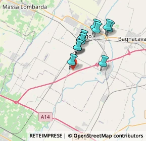 Mappa Via S. Giovanni, 48032 Barbiano RA, Italia (2.97909)