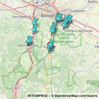 Mappa Via Antonio Gramsci, 40065 Pianoro BO, Italia (7.23944)