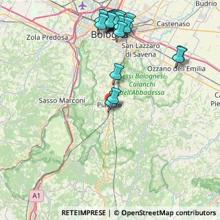 Mappa Via Antonio Gramsci, 40065 Pianoro BO, Italia (10.513)