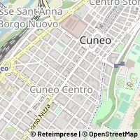 Kaart Cuneo