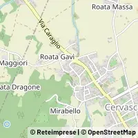 Karte Cervasca