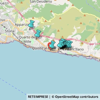 Mappa Via Monte Moro di Quinto, 16166 Genova GE, Italia (1.08875)