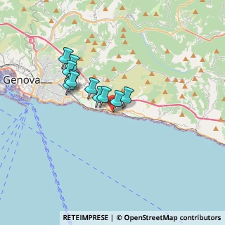 Mappa Via Monte Moro di Quinto, 16166 Genova GE, Italia (2.77182)