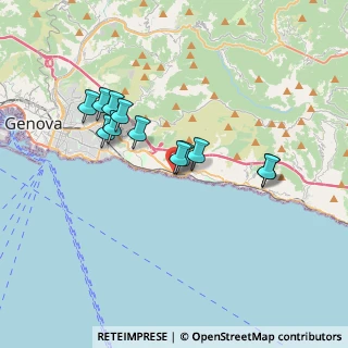 Mappa Via Monte Moro di Quinto, 16166 Genova GE, Italia (3.12917)