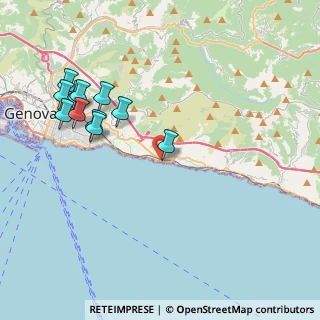 Mappa Via Monte Moro di Quinto, 16166 Genova GE, Italia (4.45364)