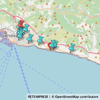 Mappa Via Monte Moro di Quinto, 16166 Genova GE, Italia (4.3425)
