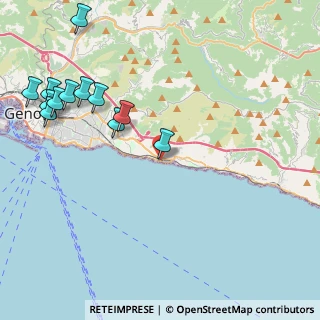 Mappa Via Monte Moro di Quinto, 16166 Genova GE, Italia (5.89286)