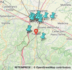 Mappa Pianoro, 40065 Pianoro BO, Italia (11.91923)
