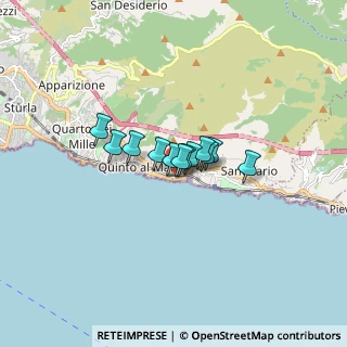 Mappa Via Santorre de Rossi di Santarosa, 16167 Genova GE, Italia (0.84333)