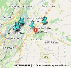 Mappa Via della Ripa, 12100 Cuneo CN, Italia (1.83824)