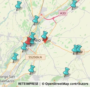 Mappa Via della Ripa, 12100 Cuneo CN, Italia (4.83154)