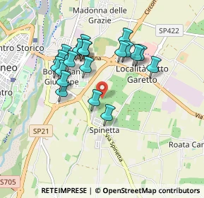 Mappa Via della Ripa, 12100 Cuneo CN, Italia (0.832)