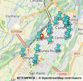 Mappa Via Giacomo Matteotti, 12100 Cuneo CN, Italia (0.9665)