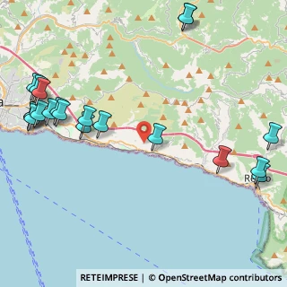 Mappa Via Lastrego, 16167 Genova GE, Italia (5.9315)