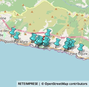Mappa Via Sant'Ilario, 16167 Genova GE, Italia (1.366)