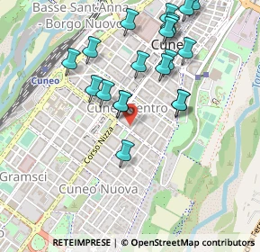 Mappa Corso Carlo Brunet, 12100 Cuneo CN, Italia (0.507)