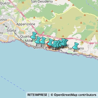 Mappa Passo Paveranetti, 16166 Genova GE, Italia (0.97333)