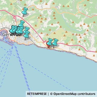 Mappa Passo Paveranetti, 16166 Genova GE, Italia (5.42143)