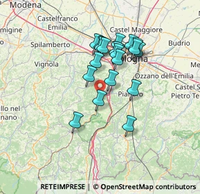 Mappa Via Rio Maggiore, 40037 Sasso Marconi BO, Italia (11.4025)